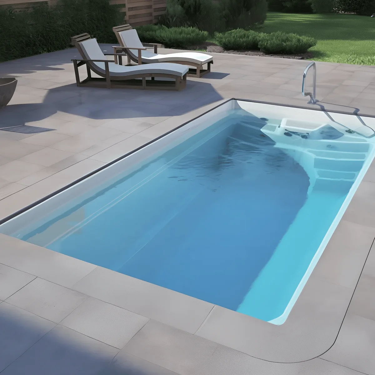 Композитный бассейн Laguna 5 — вид сверху в Всеволожске