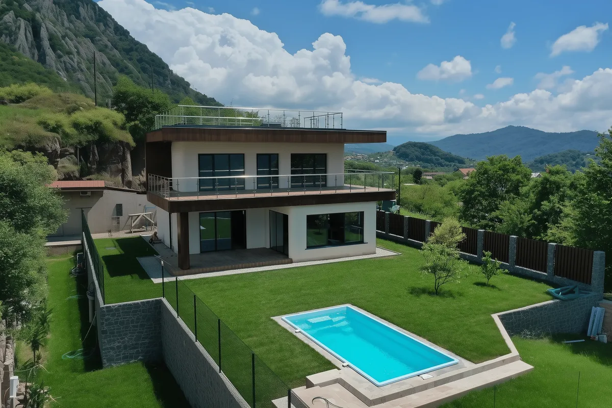 Композитный бассейн Laguna 6 — визуализация в Всеволожске