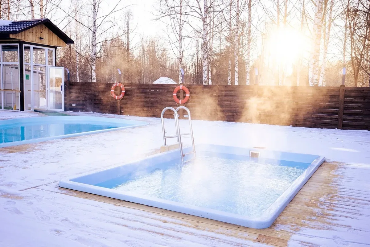 Композитный бассейн Laguna 4 — установка в Всеволожске