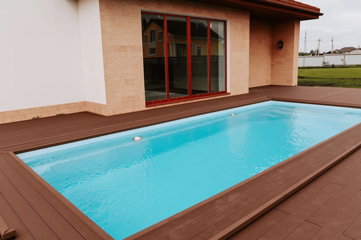 Композитный бассейн Laguna 8 — вид сверху в Всеволожске