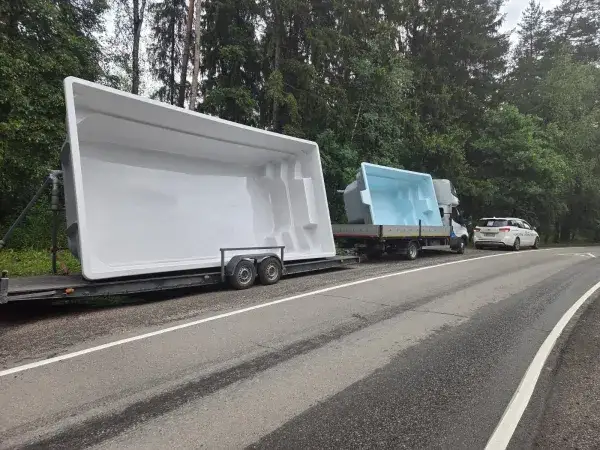 Доставка бассейна в Всеволожске